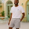 Dalix Astronaut Beach Short Embroidered Casual Pocket Mesh Drawcord Waist Mens - 3 of 4