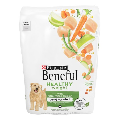 Purina Beneful Healthy Weight Real Chicken Flavor Dry Dog Food 28lbs Target