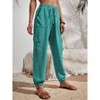 Joggers for Women Loose Drawstring High Waisted Cargo Pants with Pockets - 4 of 4