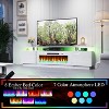 2 Tier Fireplace TV Stand - 3 of 4