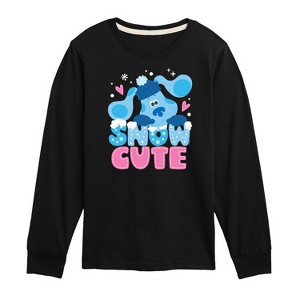 Boys' - Blue's Clues & You! - Snow Cute Long Sleeve Graphic T-Shirt - 1 of 4