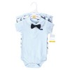 Hudson Baby Infant Boy Cotton Bodysuits, Whaley Cute Polo - 2 of 4