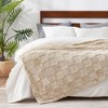 Cozy Bliss Faux Fur Throw Blanket – Plush Bubble-Shaped Plush Throw for Couch, Sofa, and Bedroom - 2 of 4
