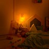 DORESshop 0.5-Watt Integrated LED Plug-In Acrylic Night Light, Amber 2000K, Dimmable, Light Sensor, White Housing, 4-Pack - 4 of 4