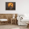 Stupell Industries Haunted Night Mansion Floating Frame Canvas Art - 3 of 4