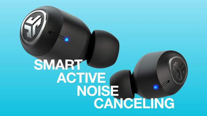 JLab JBuds Air Active Noise Cancelling True Wireless Bluetooth Earbuds - Black, 2 of 12, play video