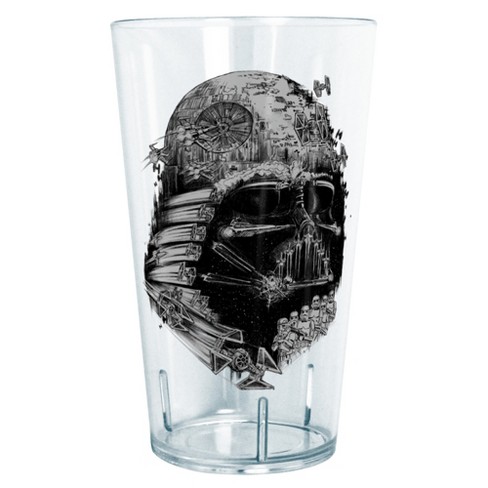 Geeknet Star Wars Darth Vader Free Time 16oz Pint Glasses GameStop