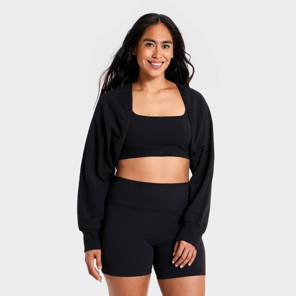 Chaleco corto de manga larga Cotton Balance para mujer - All In Motion™ 4