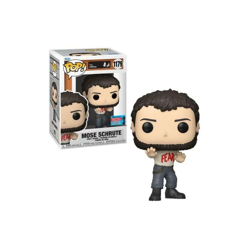 Funko Exclusive NYCC 2021 Fall Convention Limited Edition The Office | Mose Schrute FEAR #1179, 3 of 4