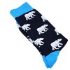 Polar Bear Pattern Socks the (Men's Sizes, Adult Large) from the Sock Panda - Great for Christmas - 3 of 3