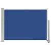 vidaXL Patio Retractable Side Awning 31.5"x118.1" Blue - 2 of 4