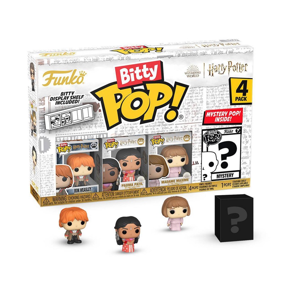 Photos - Action Figures / Transformers Funko Bitty POP! Harry Potter GoF Ron Figures - 4pc 