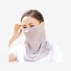 Anna-Kaci Women's Lightweight Face Cover Scarf with Floral Print - 2 of 2