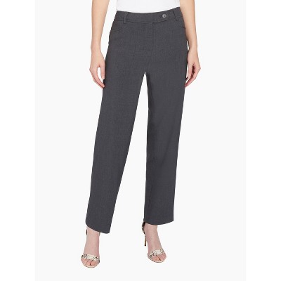 Jones New York Bi-Stretch Straight Leg Pants - 06