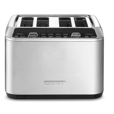 Cuisinart 4-Slice Leverless Motorized Toaster - Stainless Steel - CPT-540