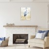 Stupell Industries Modern Heron on Beach Black Framed Giclee Art - 2 of 4