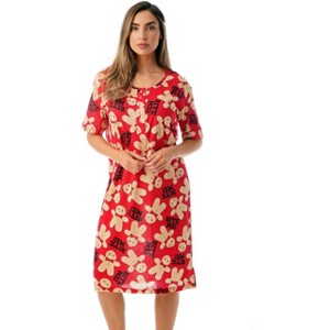 Just Love Short Sleeve Nightgown Sleep Dress for Women Sleepwear 4360-10334-S - 1 of 3