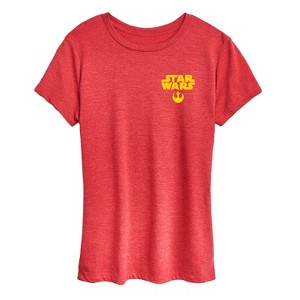 Women's - Star Wars - Rebel Group Short Sleeve Graphic T-Shirt - 1 of 4
