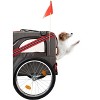 Gulches Pet Strollers: Heavy Duty Foldable Utility Dog Carrier Bicycle Trailer - 4 of 4