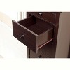 Sapphtopaz Modern Dresser with 5 Drawers, Tall Chest of Drawers with Round Handles, Retro Closet Organizers and Storage for Bedroom, Hallway - 2 of 4