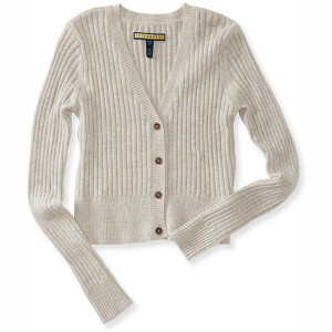 Aeropostale Womens Cable Knit Cardigan Sweater - 1 of 1
