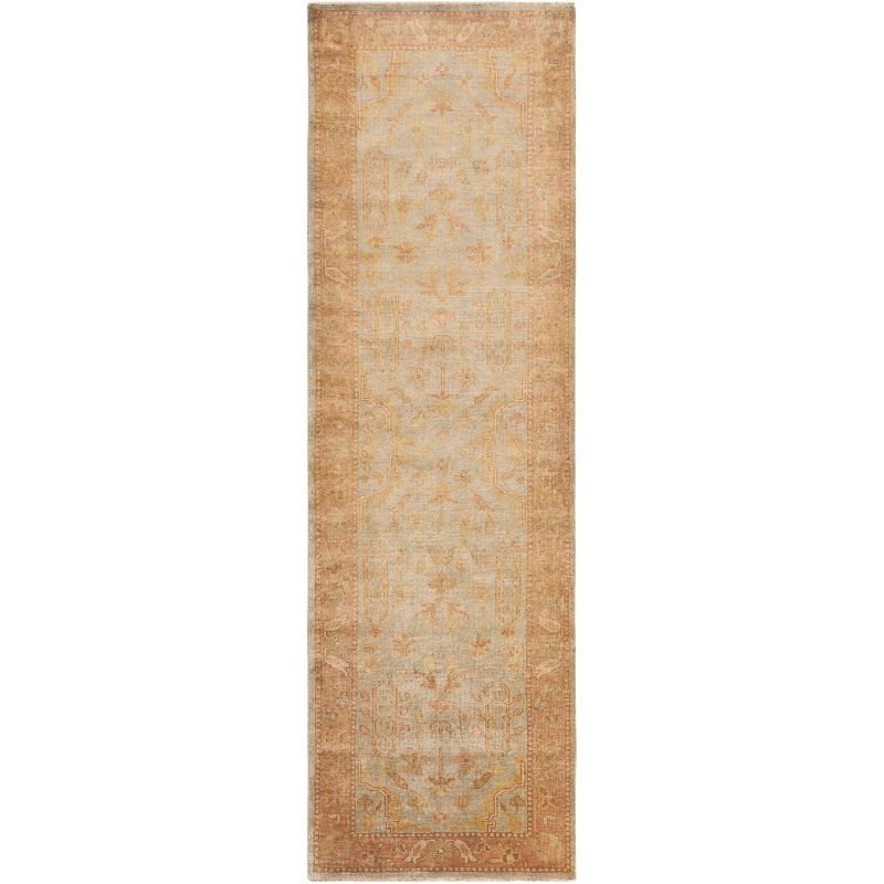 Oushak OSH112 Hand Knotted Area Rug  - Safavieh, 1 of 3