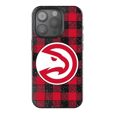 Keyscaper NBA Plaid Bling Cell Phone Case for iPhone 14 Pro