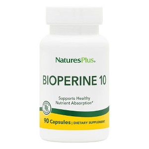 Bioperine 10 by Nature's Plus  -  90 Capsules - 1 of 3