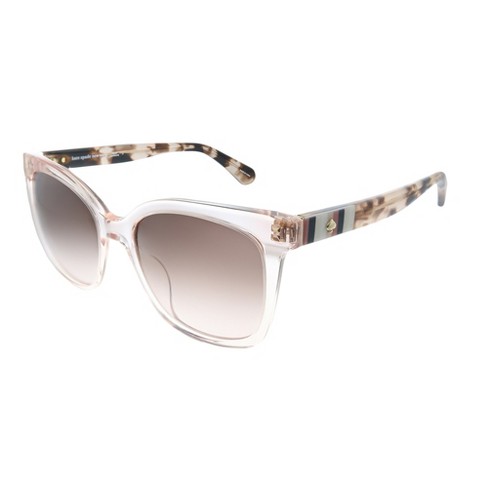Kate Spade Sunglasses Holder Leather Clip on Case White Dove