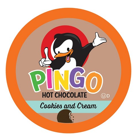 Pingo Hot Chocolate Pods for Keurig K-Cup Brewers, Cookies and Cream 40 Count - image 1 of 4