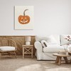 Stupell Industries Happy Jack-o-Lantern Smile Canvas Art - 3 of 4