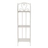 Nature Spring 3-Tier Folding Wrought Iron Plant Stand Vertical Shelf Indoor/Outdoor Home and Garden Display - 3 of 4