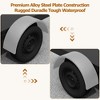 2 Pack Single Axle Trailer Fenders with Fender Backs,Fits for 14to16”Wheels -32”x9”x15”Trailer Fenders Replacement for Car Hauler,Landscape Trailers - 3 of 4