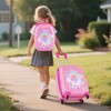 Safstar 2PC Kids Carry On Luggage Set 12" Backpack and 16" Rolling Suitcase for Travel - 4 of 4