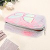 Unique Bargains Women's Embroidered Butterfly Makeup Bag 1 Pc - 3 of 3