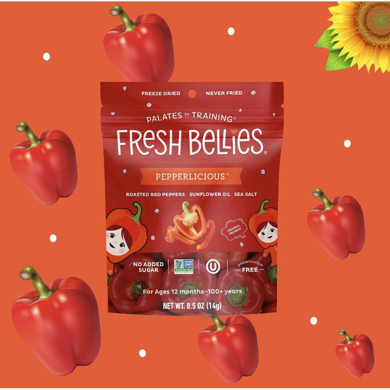 Fresh Bellies Pepperlicious Baby Snacks - 0.5oz, 4 of 6
