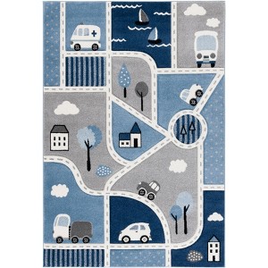 Carousel Kids CRK193 Power Loomed Indoor Rugs - Safavieh Kids - 1 of 4