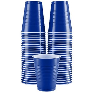 SparkSettings Disposable Plastic Cups 18oz, 50 Pack - 1 of 4