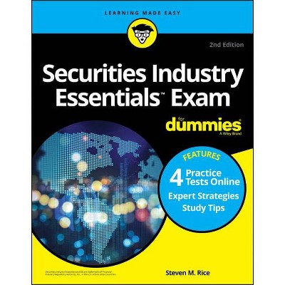 Securities Industry Essentials Exam for Dummies with Online Practice Tests - 2nd Edition by  Steven M Rice (Paperback)