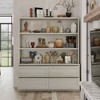 FUFU&GAGA Large Modern Bookcase with Drawers,Minimalist Display Shelf with Storage,Living Room Shelving Unit,for Office & Home Library - 2 of 4
