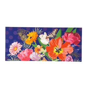 Evergreen Bloom Boldly Sassafras Indoor Outdoor Switch Doormat 1'10"x10" Multicolored - 1 of 1