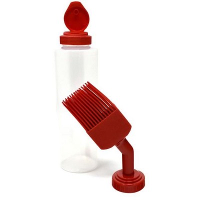 Norpro Large Capacity Silicone BBQ Basting Brush and Squeeze Bottle - Thumbnail 4