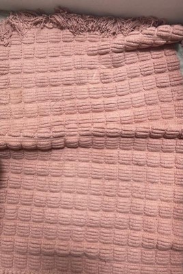 20x32 Square Tufted Bath Rug Clay Pink - Threshold™