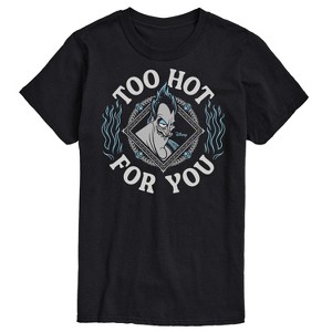 Men's - Disney Villains - Hades Too Hot For You Short Sleeve Graphic T-Shirt - 1 of 4