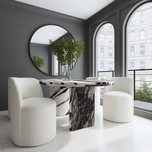 Jessa Dining Chair in Boucle - Threshold™ - 1 of 4