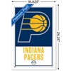 Trends International NBA Indiana Pacers - Logo 21 Framed Wall Poster Prints - 3 of 4