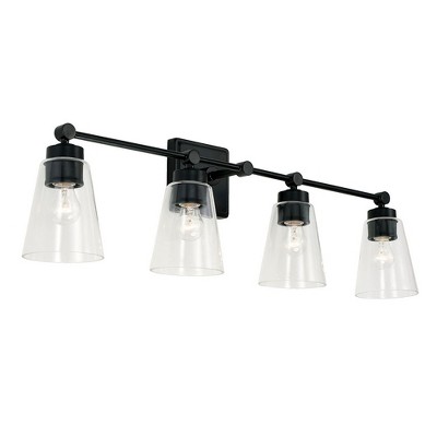 Capital Lighting Rory 4 - Light Vanity in  Matte Black