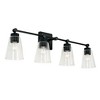 Capital Lighting Rory 4 - Light Vanity in  Matte Black - 4 of 4