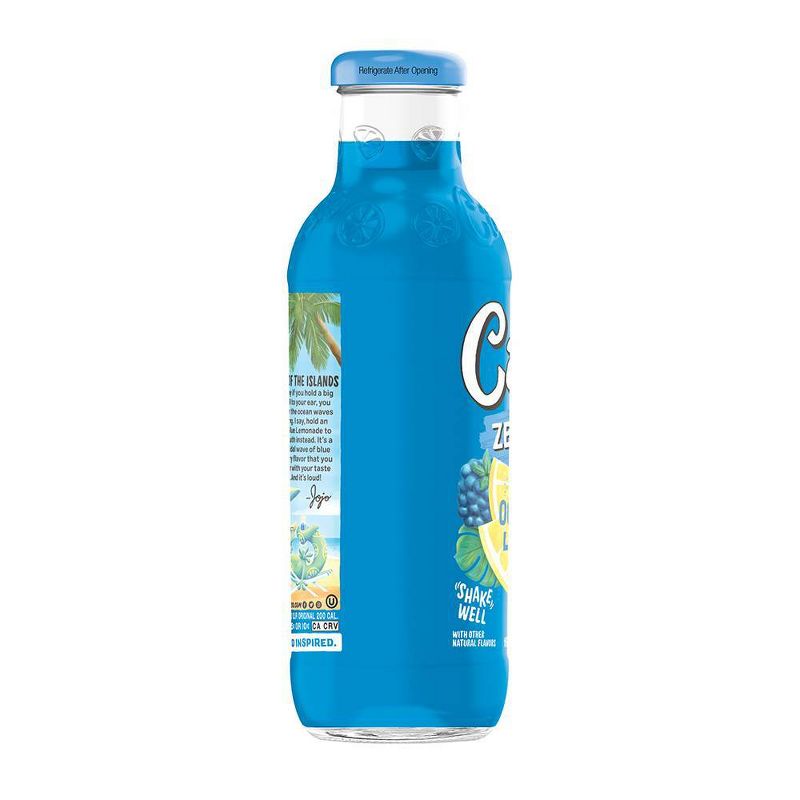 Calypso Light Ocean Blue Lemonade - 16 fl oz Glass Bottle, 3 of 5
