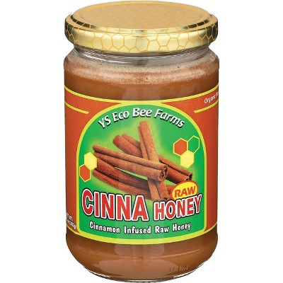 Y.S. Eco Bee Farms Raw Cinna Honey.